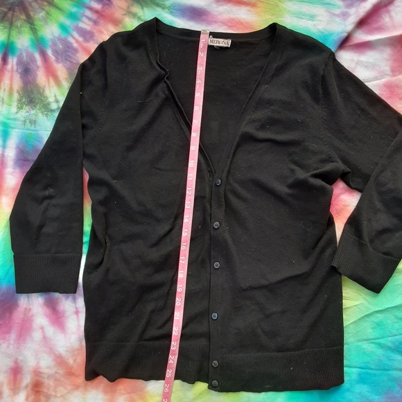 Sold.  All American Bi*Ch Cardigan M - Picture 5 of 6